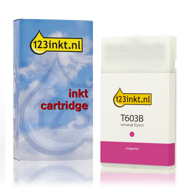 Epson T603B high-capacity magenta ink cartridge (123ink version) 026119 - 1