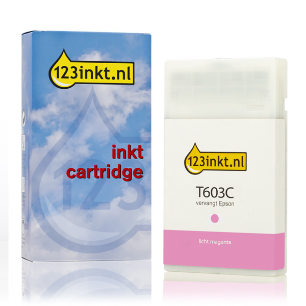 Epson T603C high-capacity light magenta ink cartridge (123ink version) 026123 - 1
