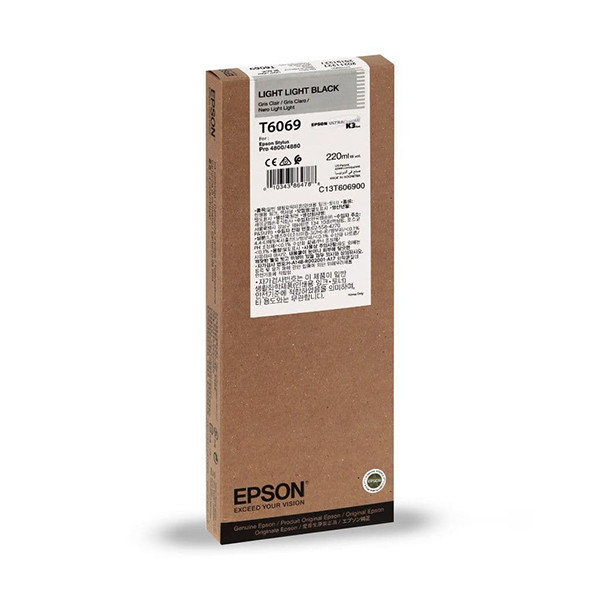 Epson T6069 light light high-capacity black ink cartridge (original Epson) 026080 - 1