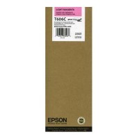 Epson T606C light magenta ink cartridge (original Epson) C13T606C00 026130
