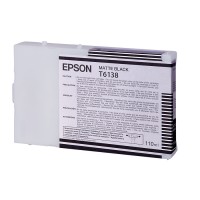 Epson T6138 standard capacity matte black ink cartridge (original) C13T613800 026104