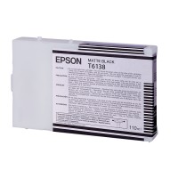 Epson T6138 standard capacity matte black ink cartridge (original Epson) 026104