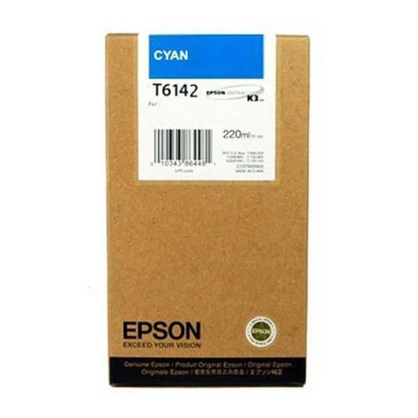 Epson T6142 high-capacity cyan ink cartridge (original) 026106 - 1