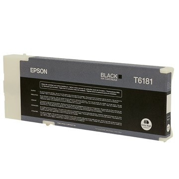 Epson T6181 black ink cartridge (original) C13T618100 026182 - 1