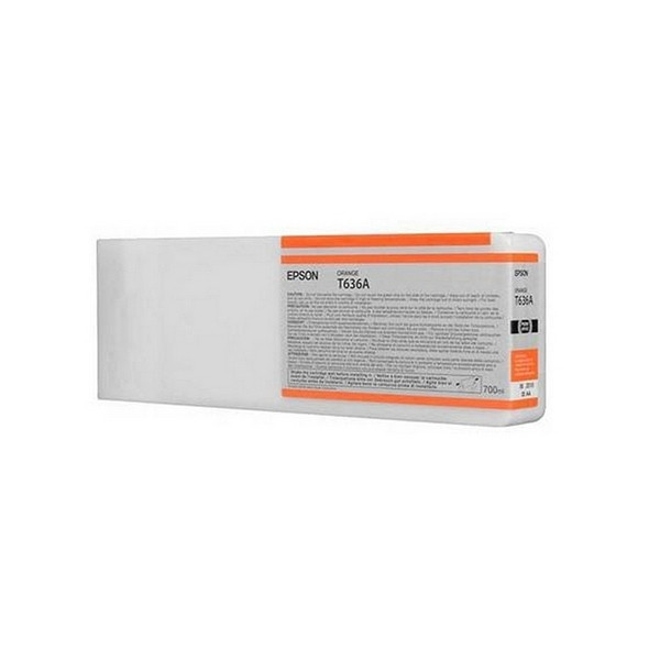 Epson T636A orange ink cartridge (original Epson) C13T636A00 026268 - 1