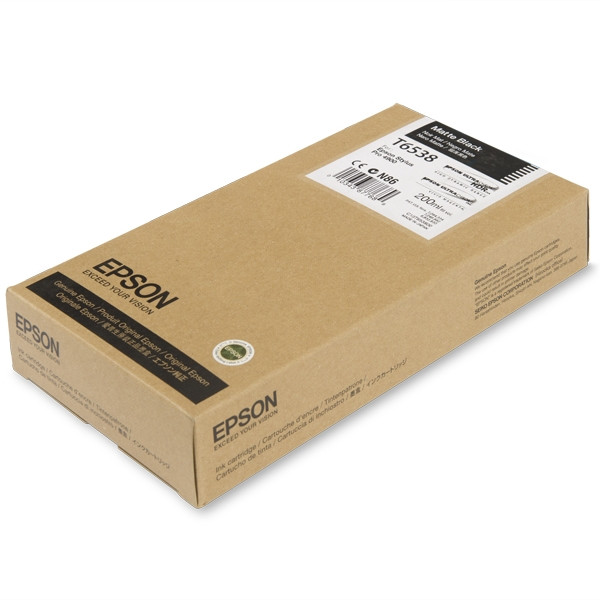 Epson T6538 matte black ink cartridge (original Epson) 026330 - 1