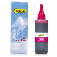 Epson T6643 magenta ink tank (123ink version) C13T664340C 026753