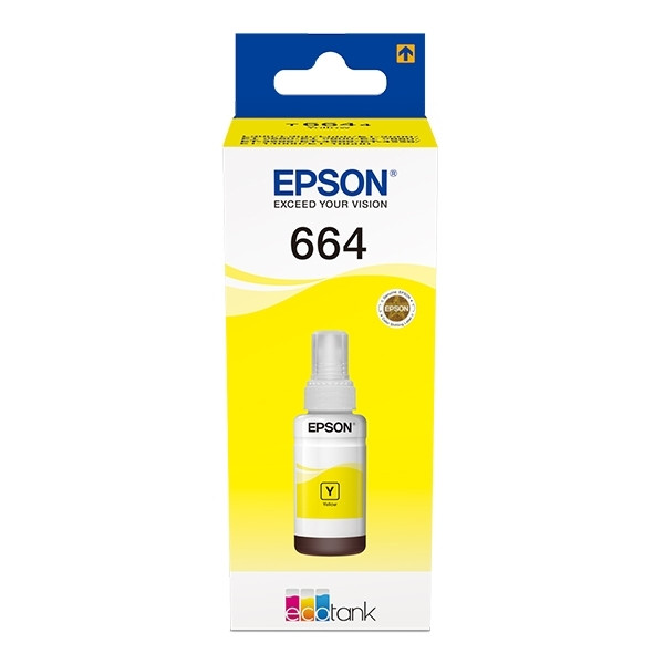 Epson T6644 yellow ink tank (original Epson) C13T664440 026754 - 1