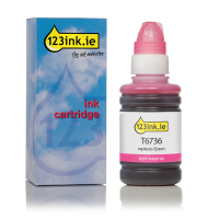Epson T6736 light magenta ink cartridge (123ink version) C13T67364AC 026827