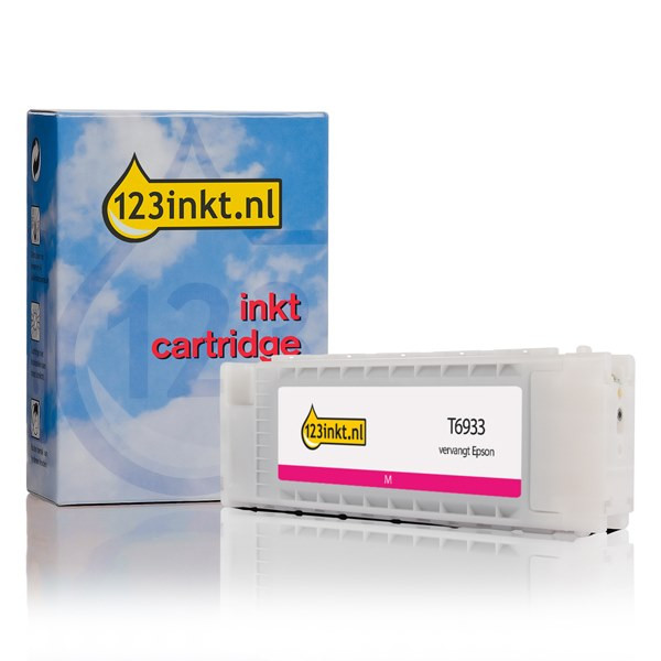 Epson T6933 high capacity magenta ink cartridge (123ink version) C13T693300C 026557 - 1