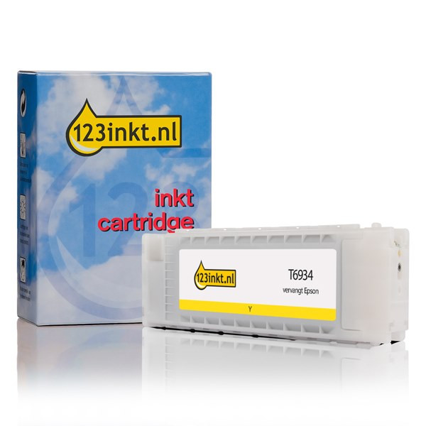 Epson T6934 high capacity yellow ink cartridge (123ink version) C13T693400C 026559 - 1