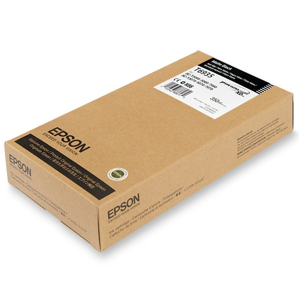 Epson T6935 high capacity matte black ink cartridge (original Epson) C13T693500 026560 - 1