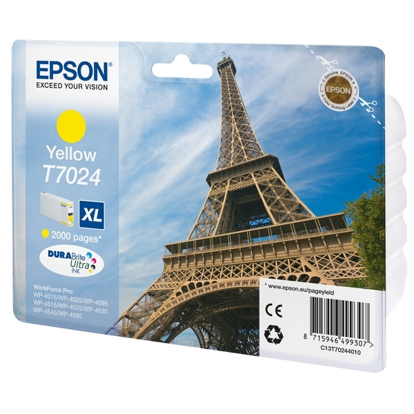Epson T7024 high-capacity yellow ink cartridge (original Epson) 026421 - 1
