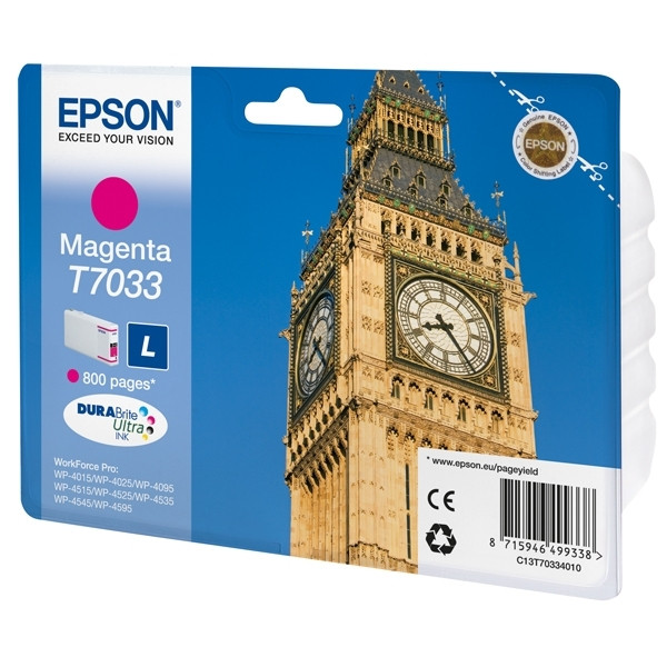 Epson T7033 magenta ink cartridge (original Epson) 026430 - 1