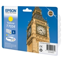 Epson T7034 yellow ink cartridge (original) C13T70344010 026433