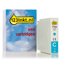 Epson T7552 high capacity cyan ink cartridge (123ink version) C13T755240C 026683
