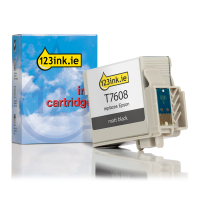 Epson T7608 matte black ink cartridge (123ink version)
