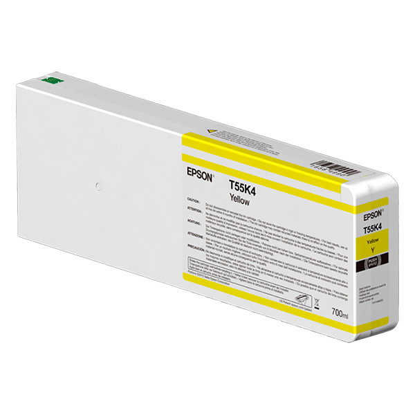 Epson T8044 yellow ink cartridge (original Epson) C13T55K400 C13T804400 026880 - 1