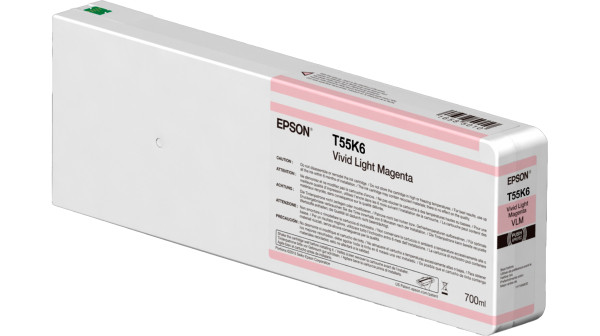 Epson T8046 light magenta ink cartridge (original Epson) C13T55K600 C13T804600 026884 - 1