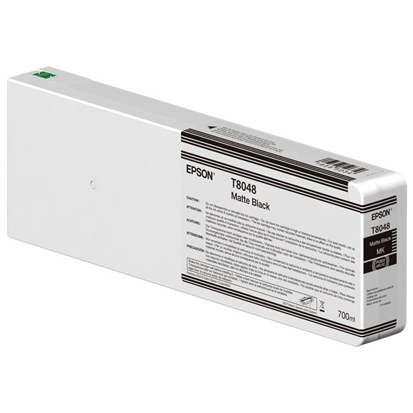 Epson T8048 matte black ink cartridge (original Epson) C13T55K800 C13T804800 026888 - 1