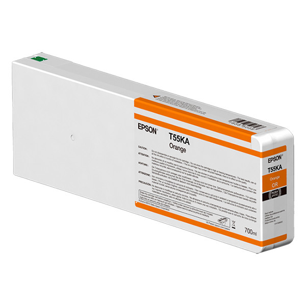 Epson T804A orange ink cartridge (original Epson) C13T55KA00 C13T804A00 026912 - 1