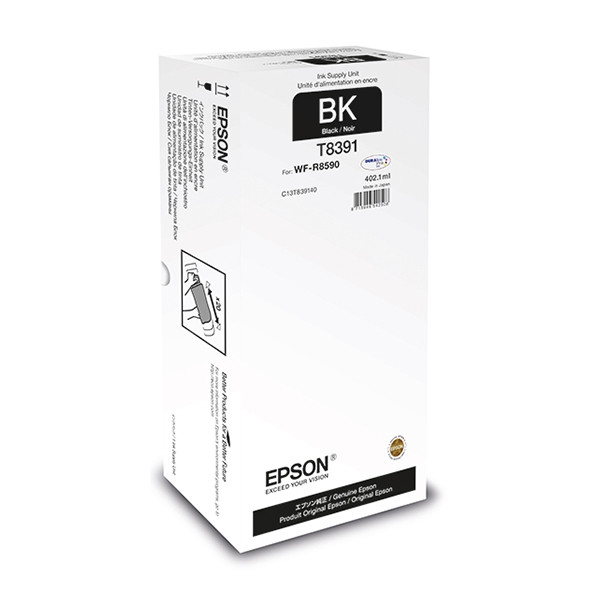 Epson T8391 high capacity black ink cartridge (original) C13T839140 027064 - 1