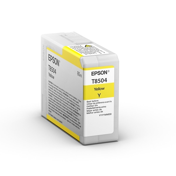 Epson T8504 yellow ink cartridge (original Epson) C13T850400 026780 - 1