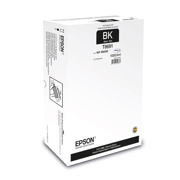 Epson T8691 extra high capacity black ink cartridge (original Epson) 027072 - 1