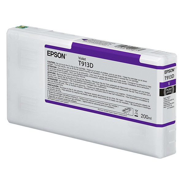 Epson T913D violet ink cartridge (original) C13T913D00 027008 - 1