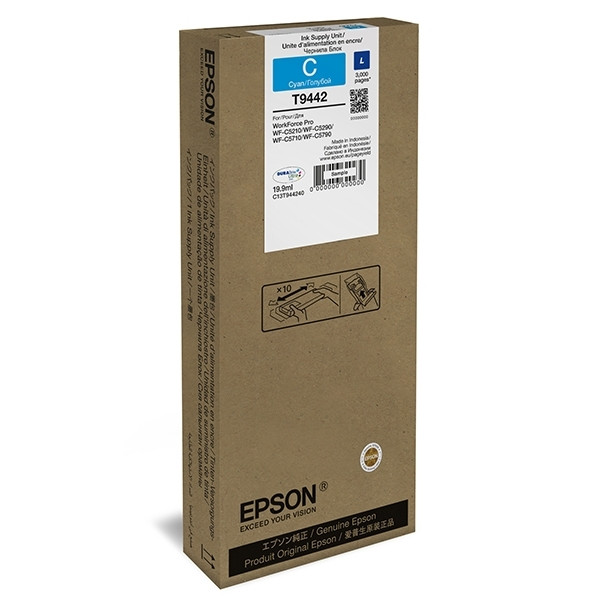 Epson T9442 cyan ink cartridge (original Epson) C13T944240 025954 - 1
