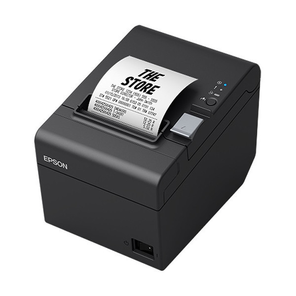 Epson TM-T20III (011) receipt printer bundle with 123ink white thermo cash register roll, 80mm x 80mm x 12mm (5-pack) 831985 - 3