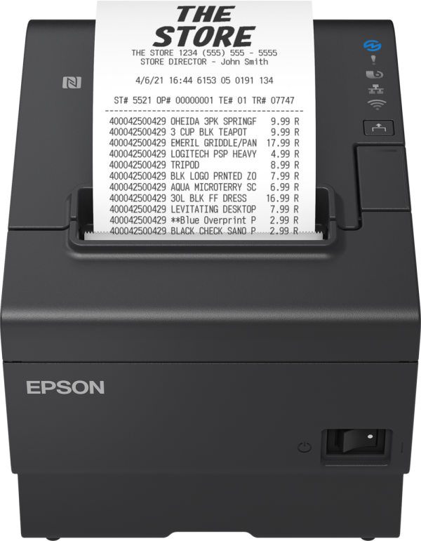 Epson TM-T88VII receipt printer with Ethernet and WiFi 831916 - 1