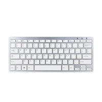 Ergoline Compact white/silver keyboard with USB connection 3200300S-W-H 510001
