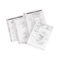 | Punched pocket (A4, 11-hole) | 105µ | Esselte Heavy Duty | 25-pack IE000676