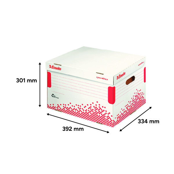 A4 archive box 392 x 334 x 301mm | Esselte Speedbox | 15-pack 203216 - 3