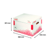 A4 archive box 392 x 334 x 301mm | Esselte Speedbox | 15-pack 203216 - 3