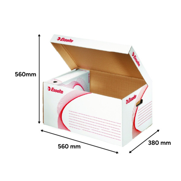 A4 archive box 560 x 380 x 265mm | Esselte | 10-pack 203922 - 2