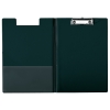 Esselte A4 black clipboard with cover