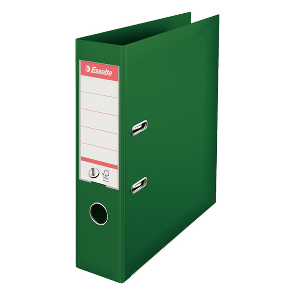 A4 lever arch file | Esselte Vivida plastic | green 75mm 203273 - 1