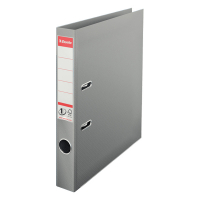 A4 lever arch file | Esselte Vivida plastic | grey 50mm 203288