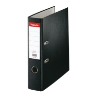 A4 lever arch file (75mm) | cardboard | Esselte 220230 black 203928