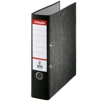 A4 lever arch file (75mm) | cardboard | Esselte 46997 black 203756