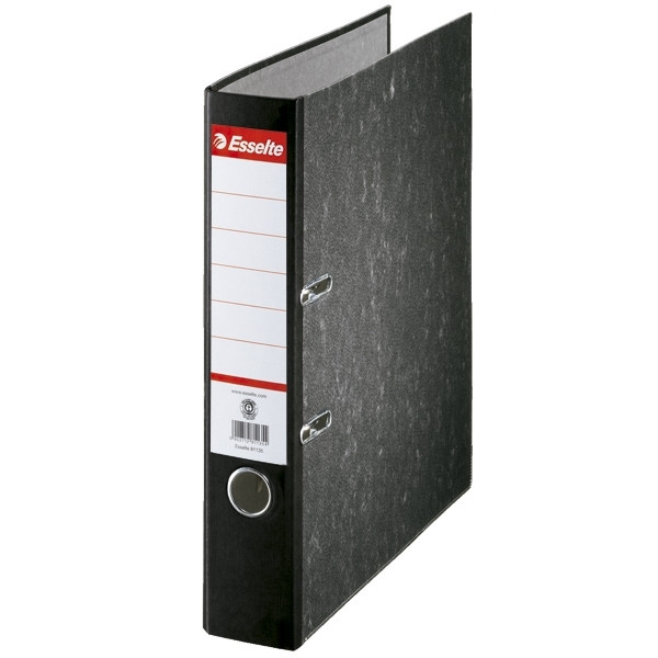 A4 lever arch file (75mm) | cardboard | Esselte 56997 black 203758 - 1