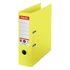 A4 lever arch file (75mm) | recycled cardboard | Esselte No.1 yellow 203703 - 1