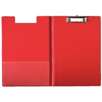 Esselte A4 red clipboard with cover 56043 203990