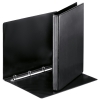 Esselte Essentials Panorama black binder with 4 D-rings, 30mm