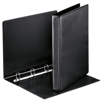 Esselte Essentials Panorama black binder with 4 D-rings, 44mm 49733 203970