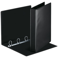 Esselte Essentials Panorama black binder with 4 D-rings, 51mm 49717 203876