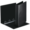 Esselte Essentials Panorama black binder with 4 D-rings, 51mm