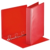 Esselte Essentials Panorama red binder with 4 D-rings, 51mm